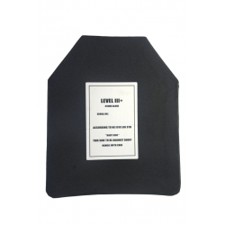 SAPI Balistic Plate level III+ Stand Alone UHMW-PE